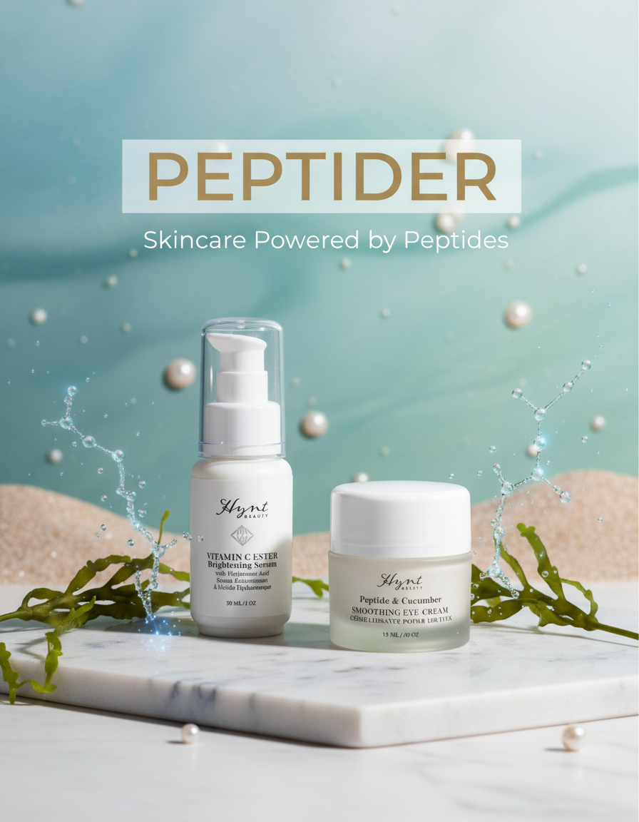 Peptider i hudpleie: Nøkkelen til sunn, fast og ungdommelig hud - Organic Beauty AS