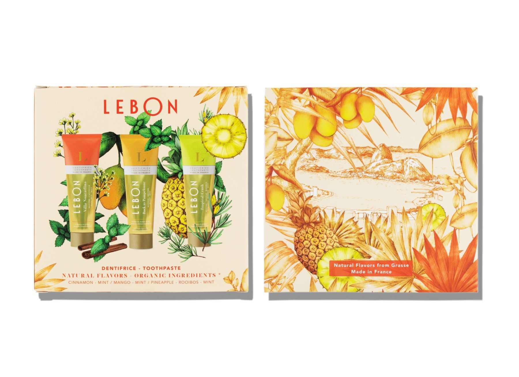 Lebon tannkrem trio Orange Mood