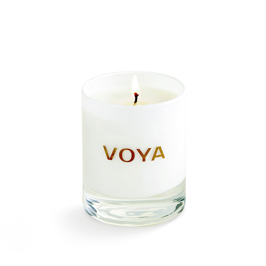 Voya duftlys eukalyptus, lime og rosmarin uten eske