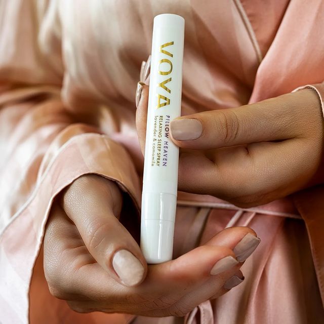 Putespray lavendel, rose og kamille fra VOYA