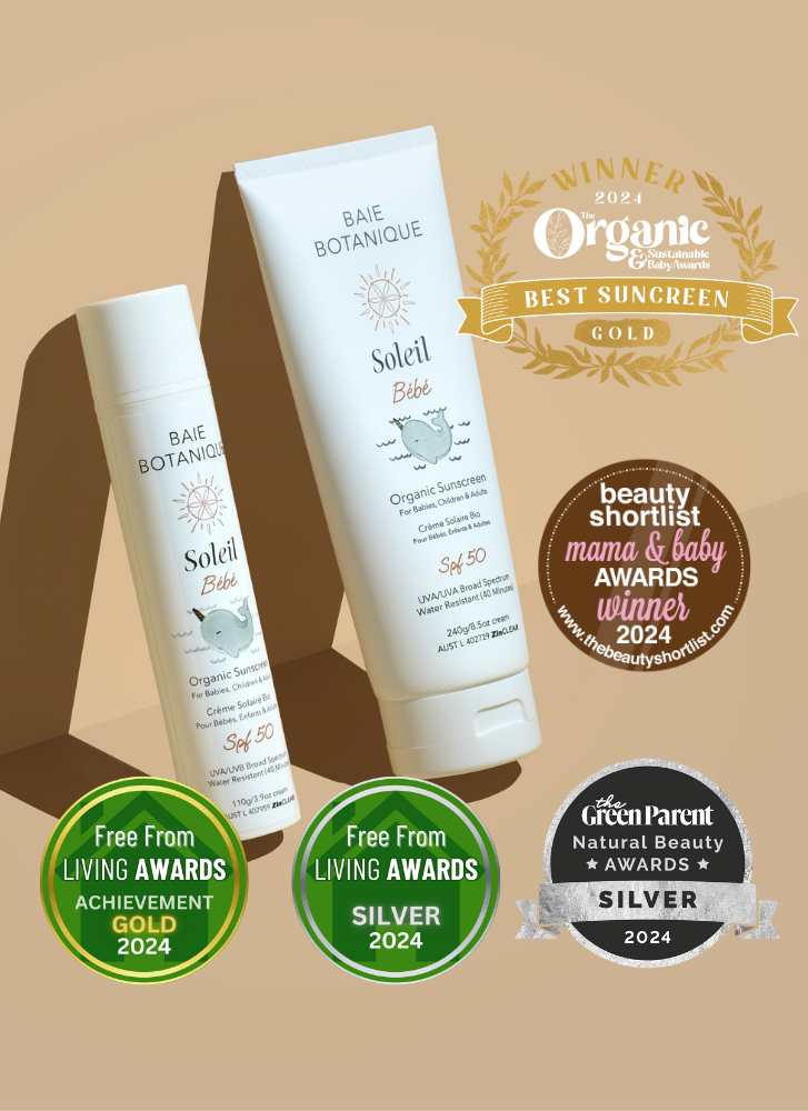 Naturlig solkrem for baby og barn – trygg beskyttelse uten hvit hinne