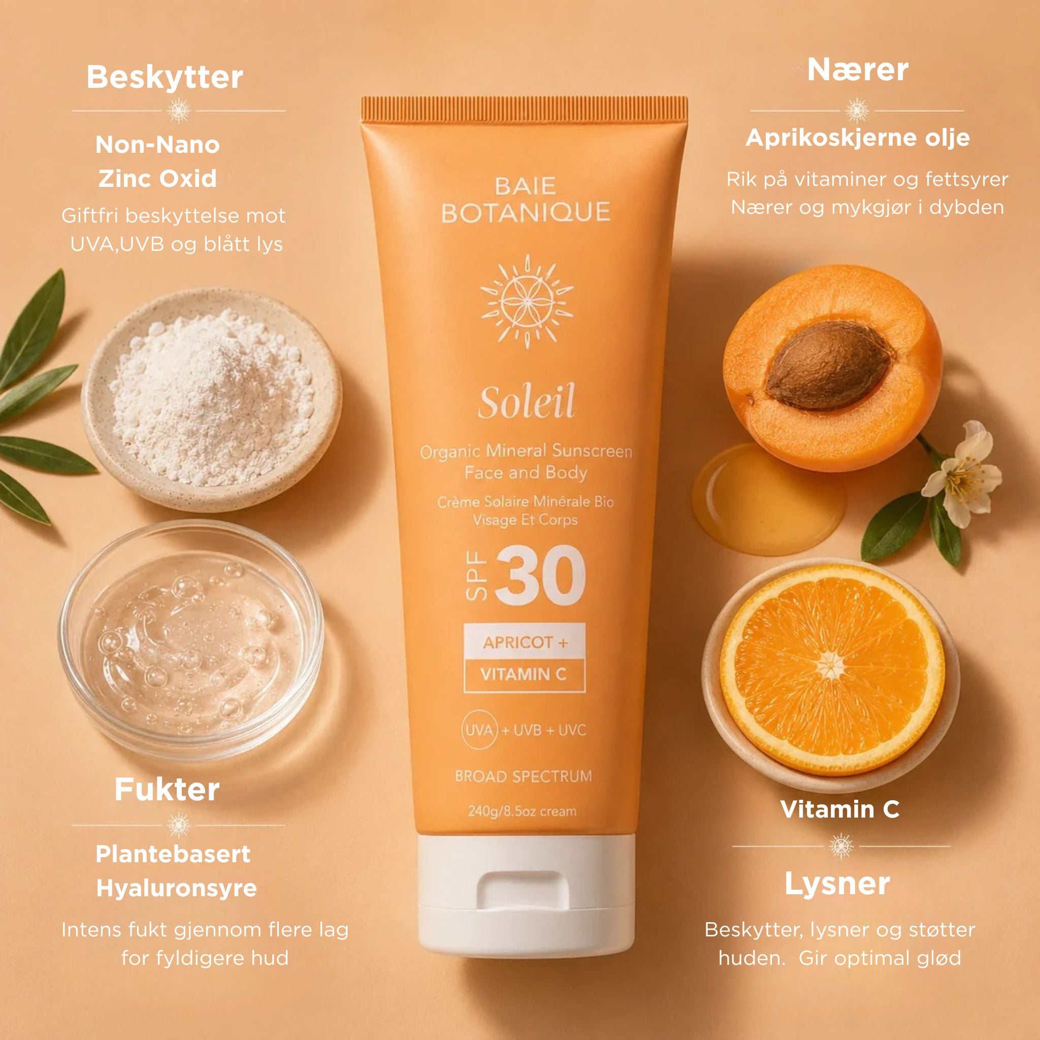 Baie Botanique Soleil Face & Body SPF30