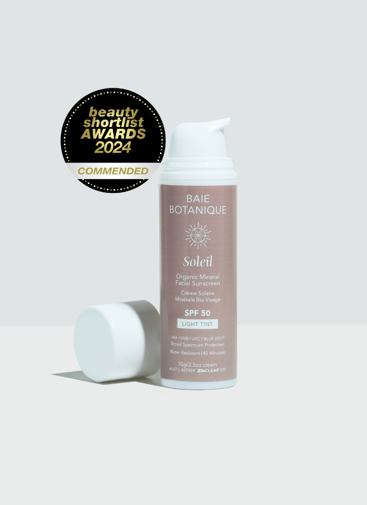 Baie Botanique Soleil solkrem ansikt SPF50