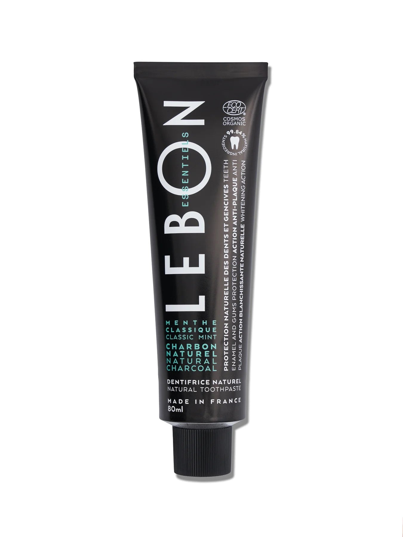 Lebon tannkrem mynte med karbon