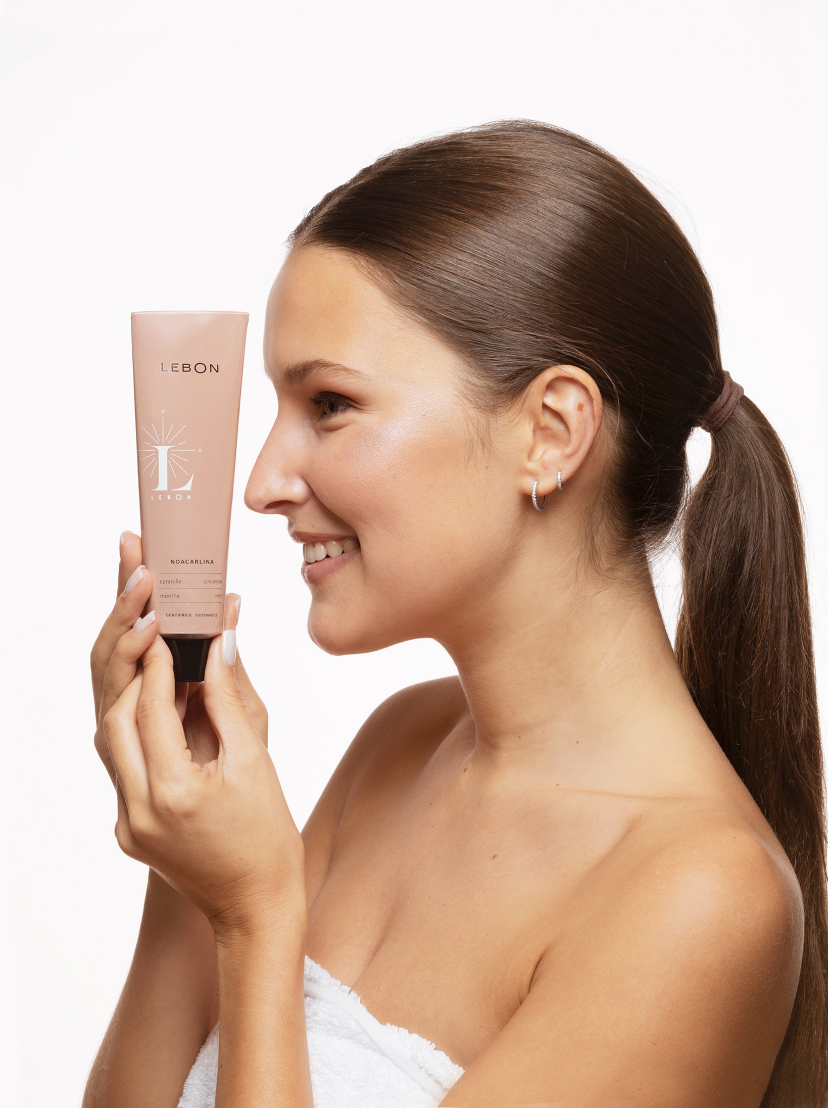 Lebon Tannkrem Noacarlina med Hydroxyapatit, kanel og frisk mynte