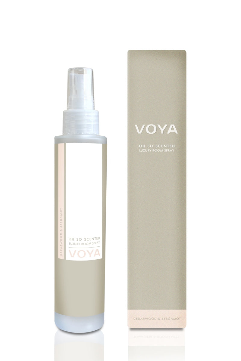 Voya romspray med sedertre og bergamott