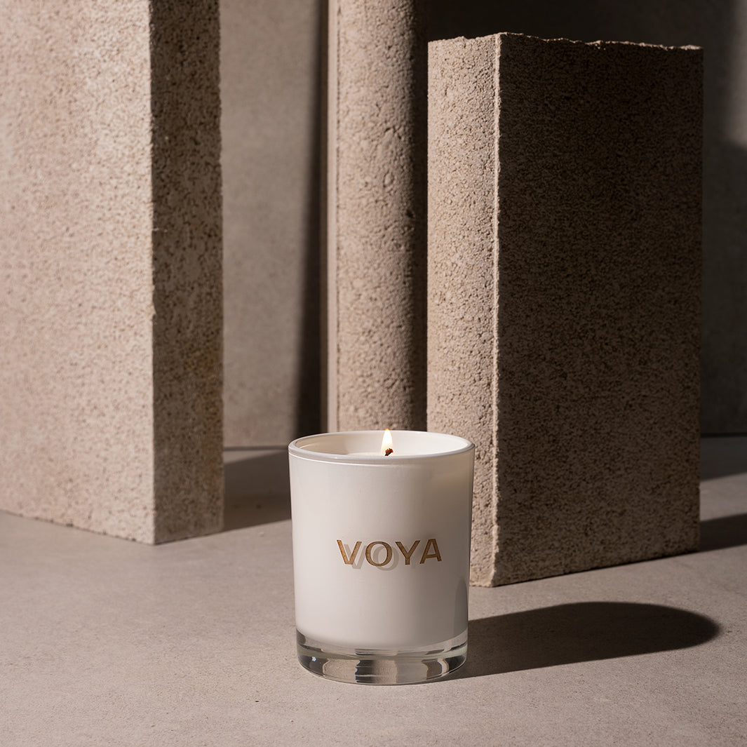 Voya duftlys eukalyptus, lime og rosmarin  livsstils bilde