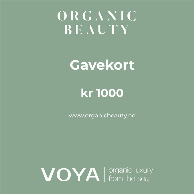 Organic Beauty Gavekort