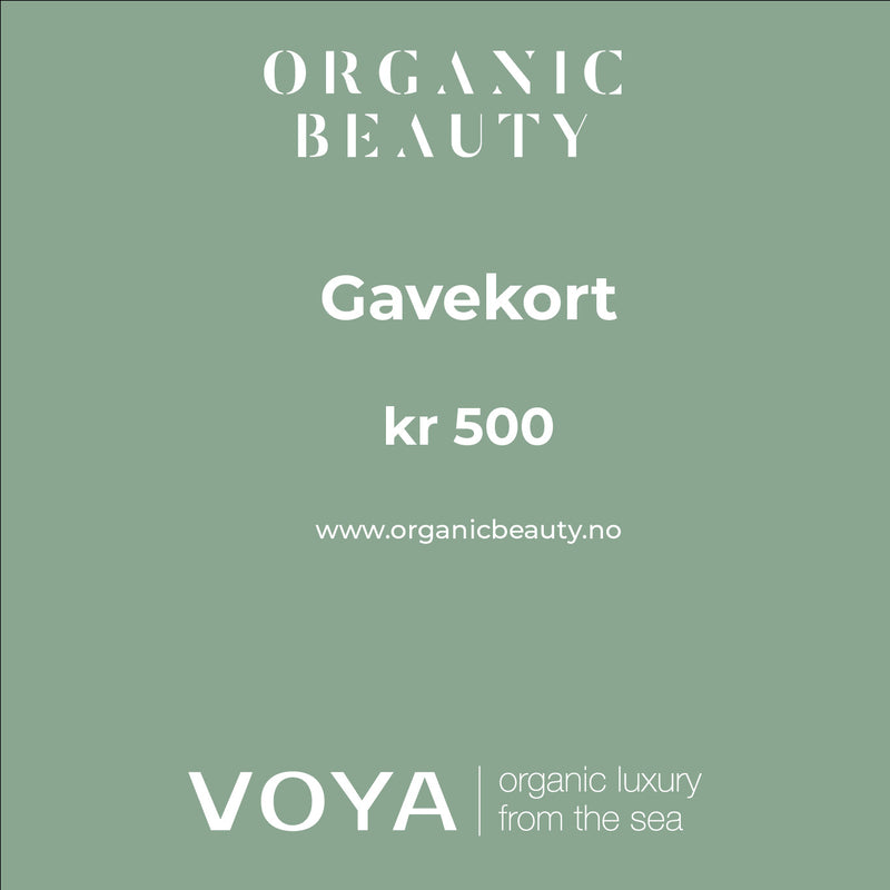 Organic Beauty Gavekort